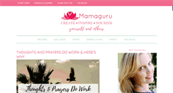 Desktop Screenshot of mamaguru.com